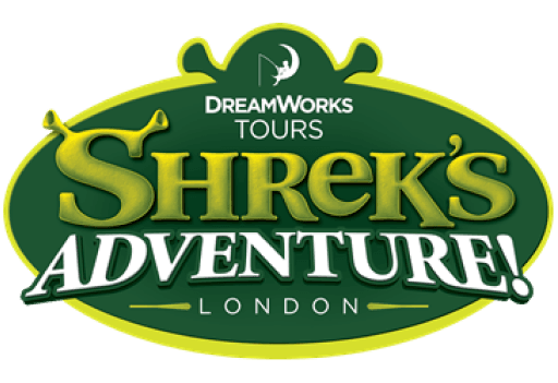 Logotipo de Shrek's Adventure Londres