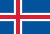 De vlag van IJsland